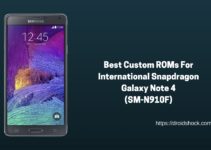 Best Custom ROMs For International Snapdragon Galaxy Note 4 (SM-N910F)