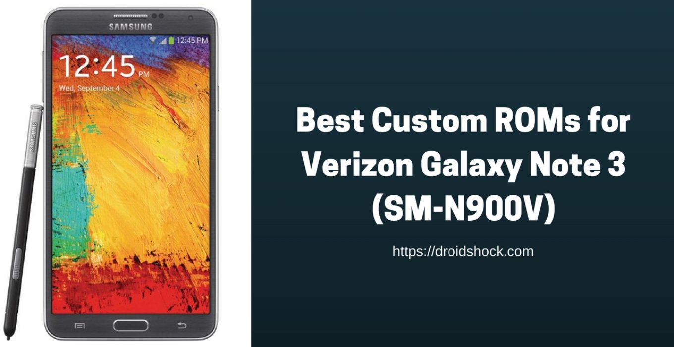 custom rom for galaxy note 3 sm n9005